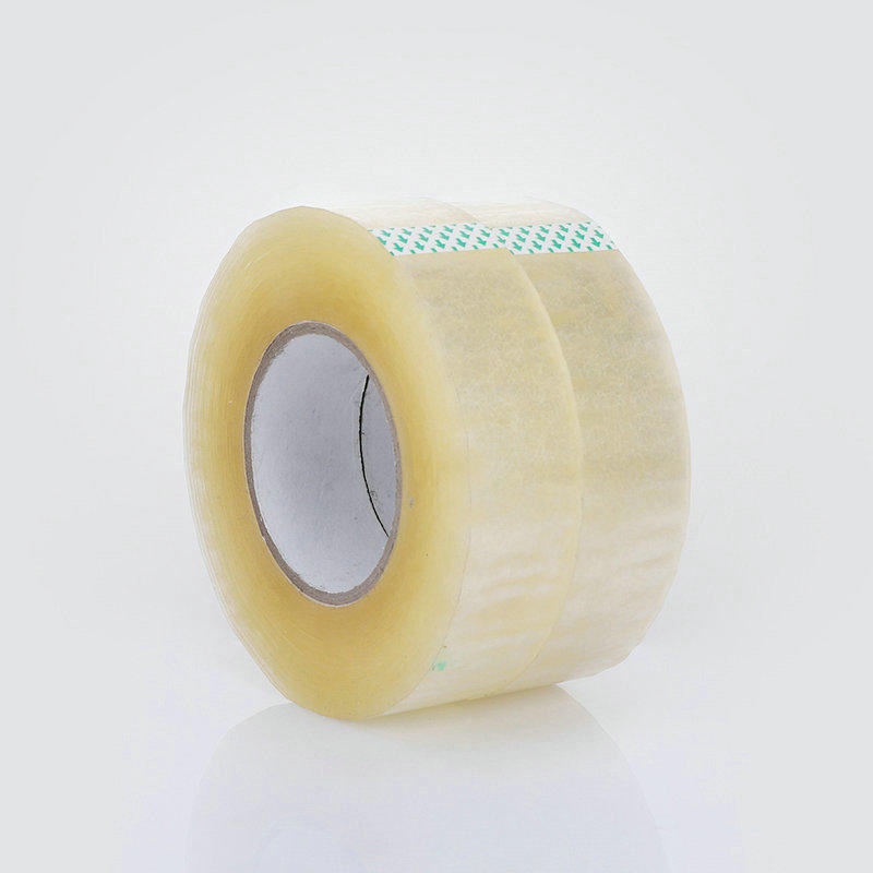 Customized Size 300M 1000M Length Jumbo Big Tape Roll adhesive bopp packing tape for Machine packing tape roll