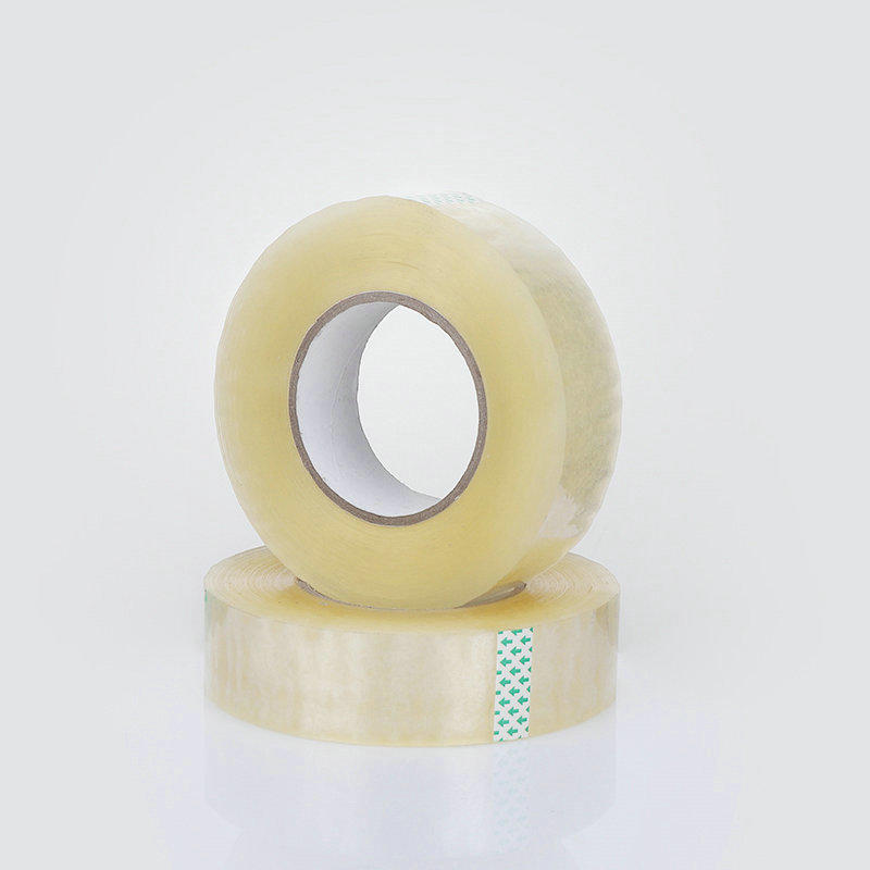 Customized Size 300M 1000M Length Jumbo Big Tape Roll adhesive bopp packing tape for Machine packing tape roll