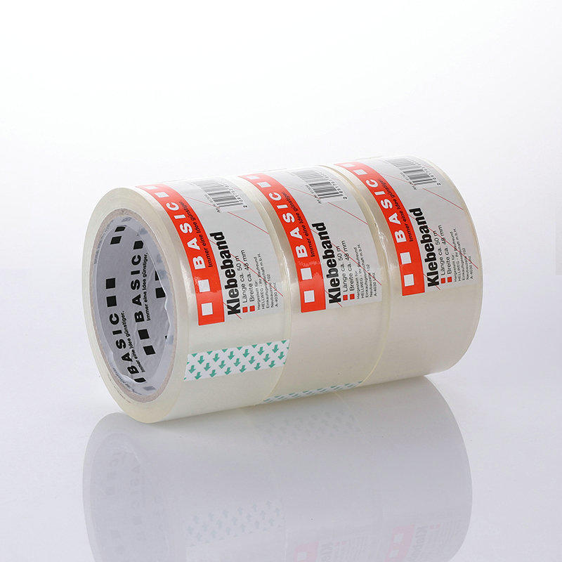 Carton Bopp Adhesive Shipping Sealing Tape Transparent Bopp Super Clear Self Adhesive Package Color Opp Packing Tape