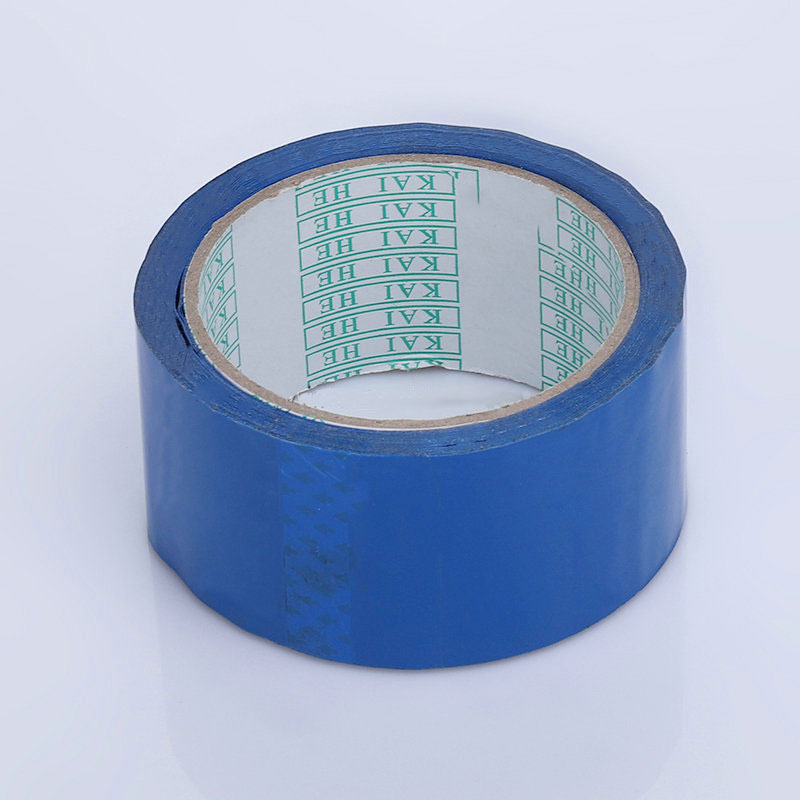 Strongest sticker blue color carton sealing adhesive blue bopp clear tape