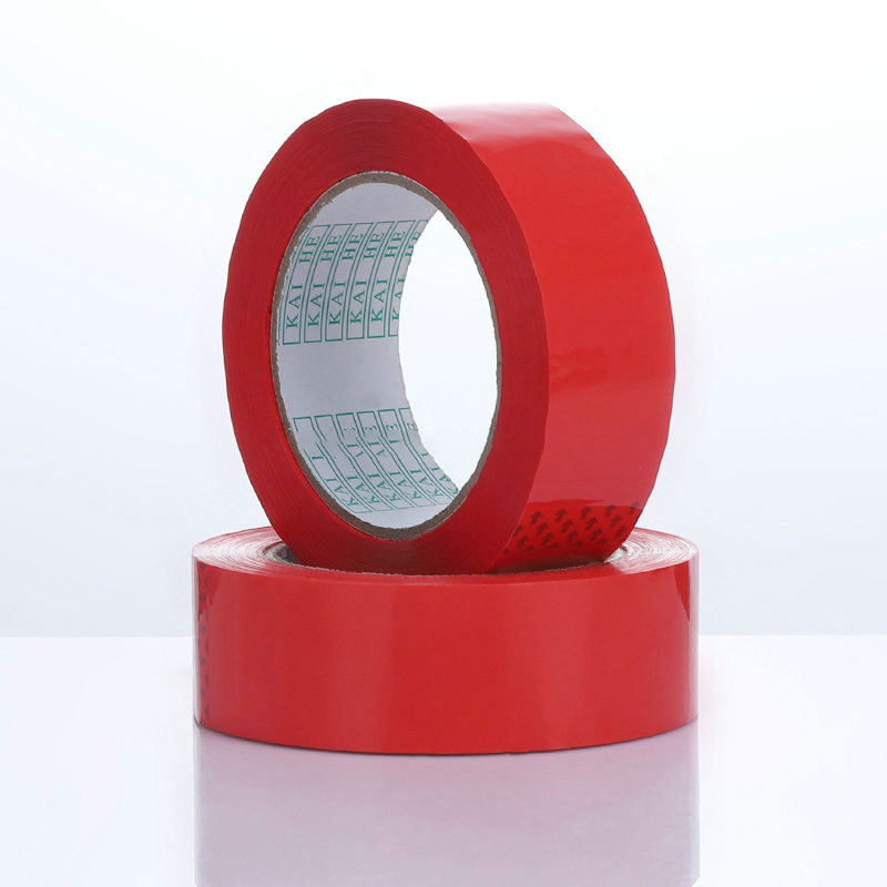 Colorful red black yellow blue green bopp adhesive sealing carton package tape