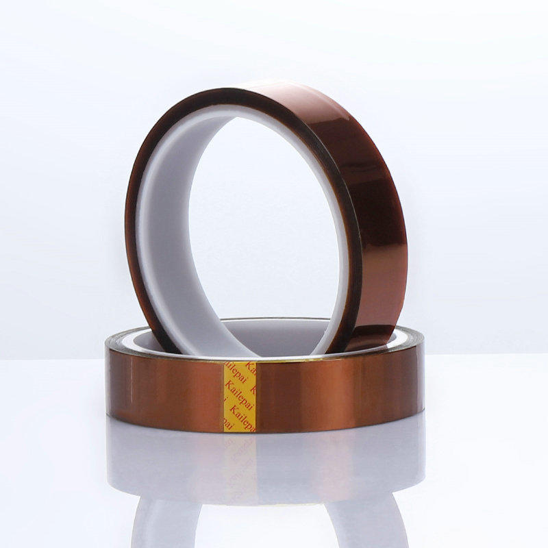 Heat resistant 260 degrees lithium battery no-residual-glue polyimide pi film kaptons goldfinger adhesive tape