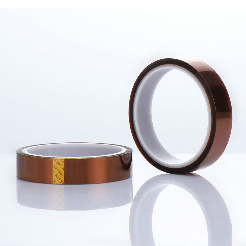 Heat resistant 260 degrees lithium battery no-residual-glue polyimide pi film kaptons goldfinger adhesive tape