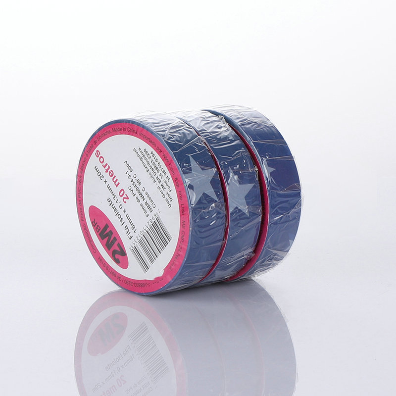 PVC colorful electrical insulation wrapping tape electric tape black