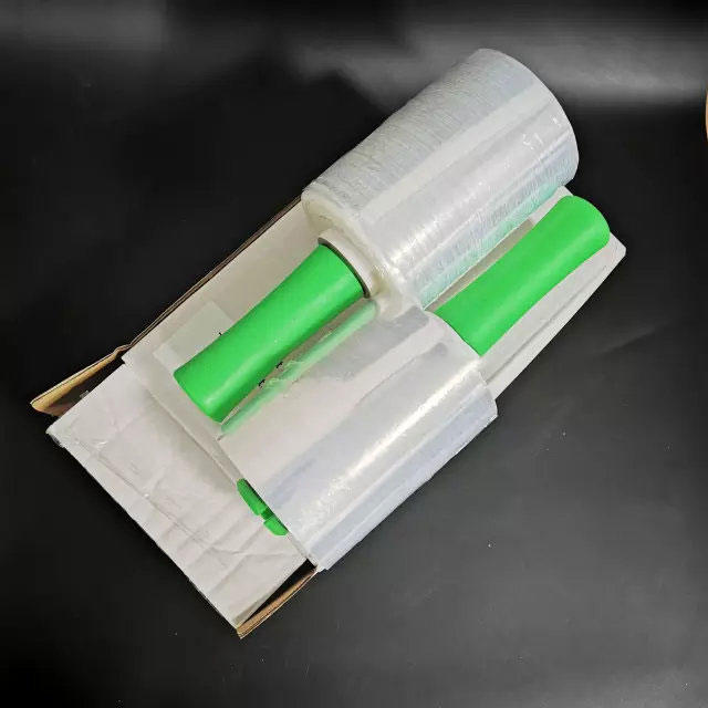 China film stretch Custom LLDPE Handy Mini With paper core Stretch Wrap Film